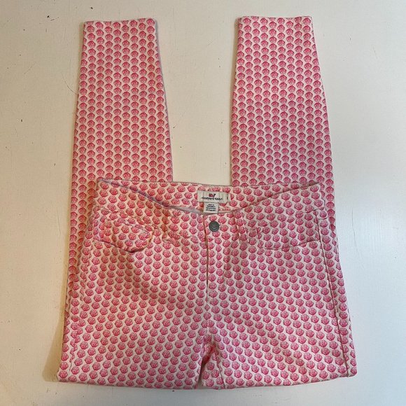 Vineyard Vines Denim - Vineyard Vines Pink Seashell Skinny Fit Jeans - Size 2